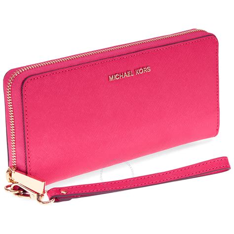 pink wallet michael kors|michael kors pink wallet outlet.